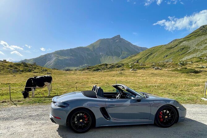 6-Day Drive 9 Swiss Passes, Glacier Express Route +Stelvio, Italy - Day 3: Oberalp Pass and the Glacier Express viewpoint trail to Pontresina