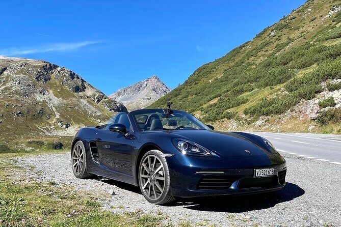 6-Day Drive 9 Swiss Passes, Glacier Express Route +Stelvio, Italy - Porsche 718 Boxster + programmed GPS: how this setup helps on mountain roads