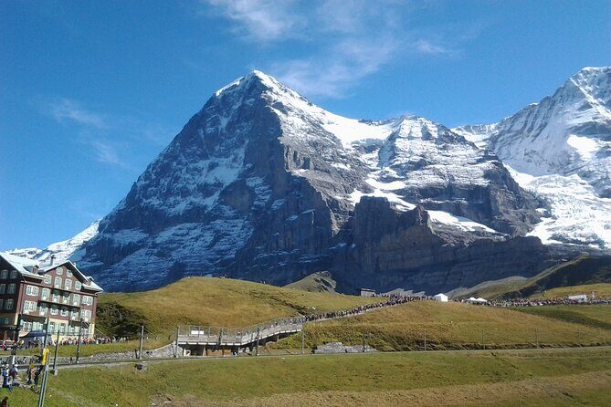 Alpine Majesty:From Zürich to Jungfraujoch Exclusive Private Tour - Eigergletscher: your first look and the cogwheel switch