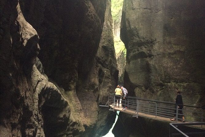 Best of Bernese Oberland Tour from Zurich - Trummelbach Falls: waterfalls inside a mountain