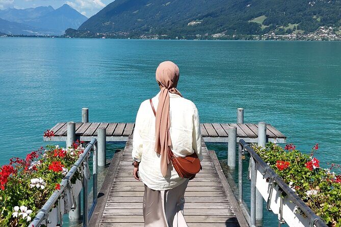 Crash Landing on you Tour with Private Transportation - Iseltwald on Lake Brienz: the quiet, turquoise payoff