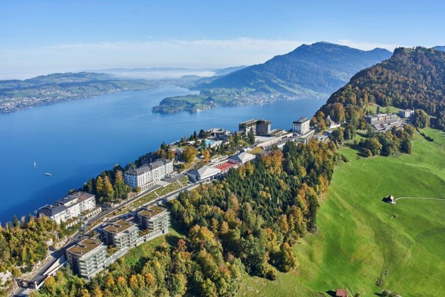 From Zurich: Funicular to Mt. Bürgenstock & Lake Lucerne - Bürgenstock funicular railway: the ride up matters