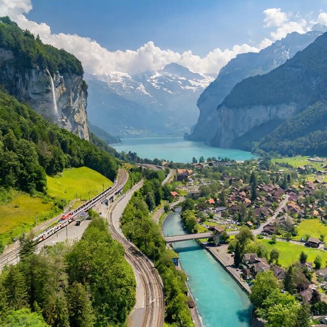 From Zurich: Interlaken and Grindelwald Private Day Tour - Grindelwald: Photo Stops, Guided Time, and Space to Breathe