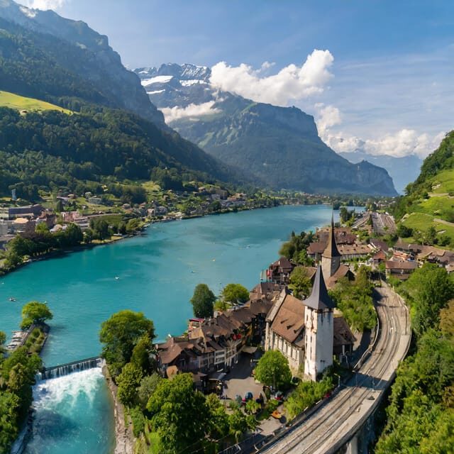 From Zurich: Interlaken and Grindelwald Private Day Tour - Morning Pickup and the Drive Out of Zurich
