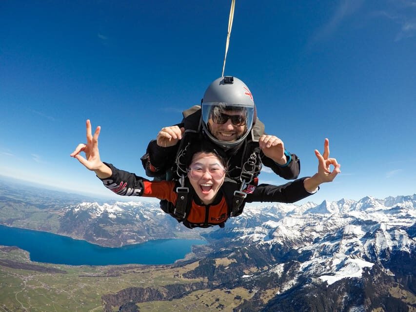 From Zurich: Interlaken Skydiving & Scenic Flight Adventure - Scenic flight over the Alps: 15 minutes that set your expectations