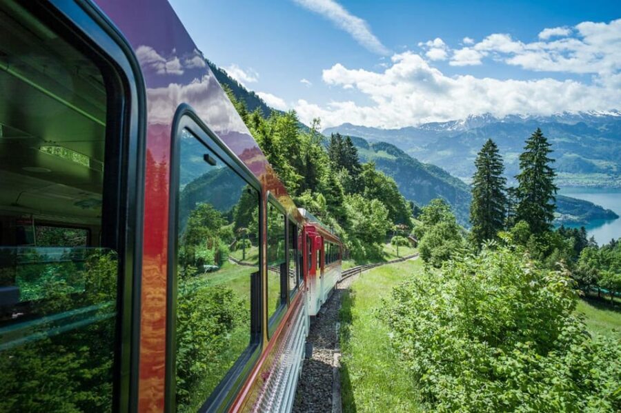From Zurich: Mount Rigi and Lucerne Small-Group Day Trip - Weggis: Photo Stop Energy, Cable-Car Start