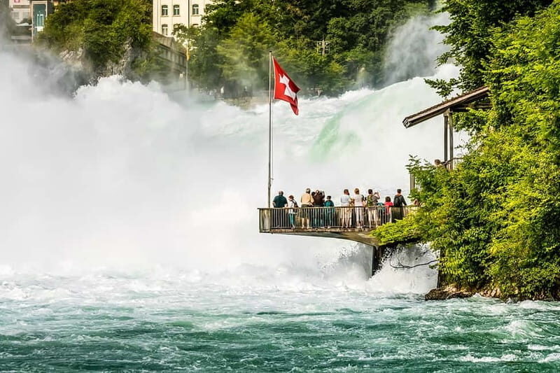 From Zurich: Rhine Falls Coach Tour - The scenic coach ride: Marthalen, Munot Fortress, and vineyard views