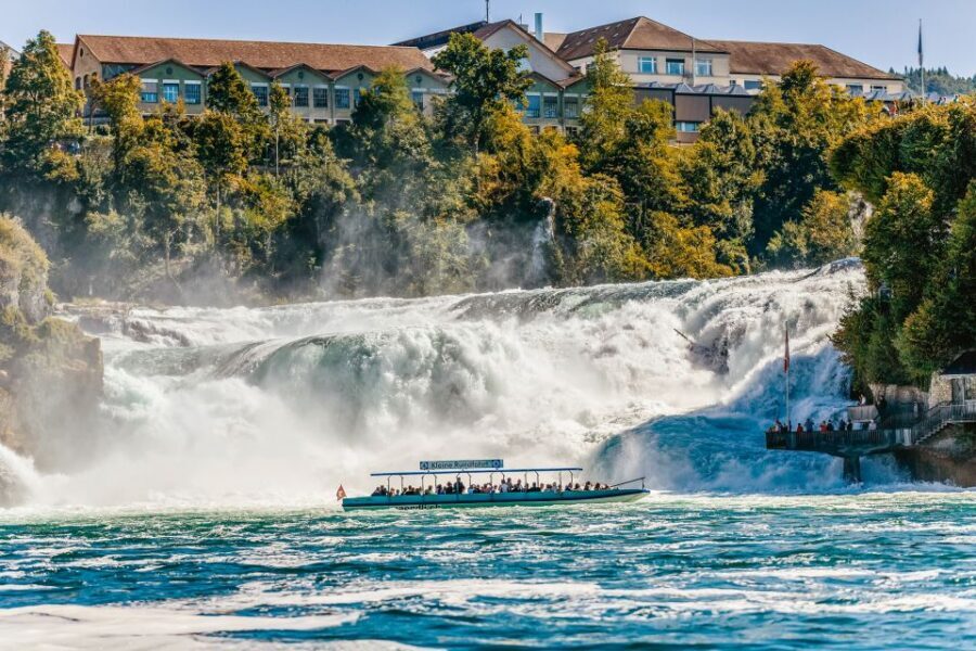 From Zurich: Rhine Falls Coach Tour - Rhine Falls time: viewing from Laufen Castle and getting your bearings