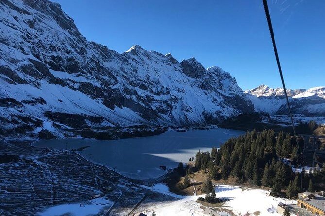 Fun Day in the Snow All Year Long! (Private Tour) - Mt. Titlis up close: cable cars, glacier crevasses, and Rotair