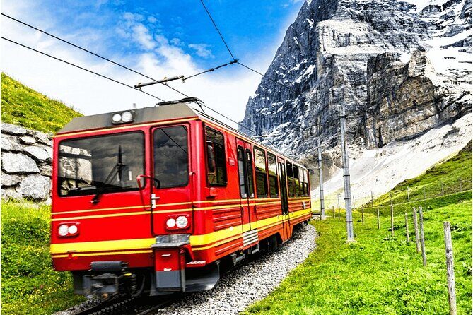 Jungfraujoch Private Tour – Top of Europe & Lauterbrunnen Valley - The Eiger Express cable car to Eigergletscher: quick, scenic, and timed