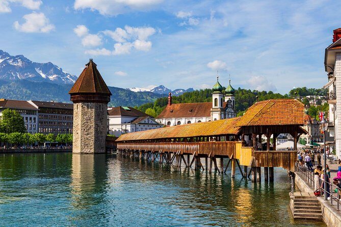 Lucerne Private City Walk and Lake Cruise Day Trip from Zürich - Chapel Bridge and Spreuer Bridge: Lucerne’s two bridge icons