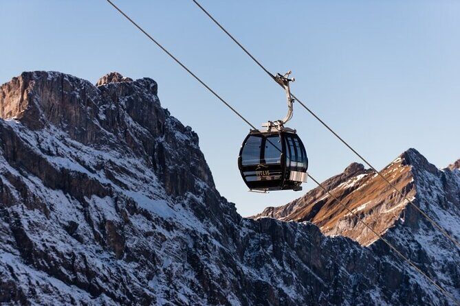 Mount Titlis Cable Car with Ice Flyer and Lucerne from Zurich - Titlis Cliff Walk and the suspension bridge payoff