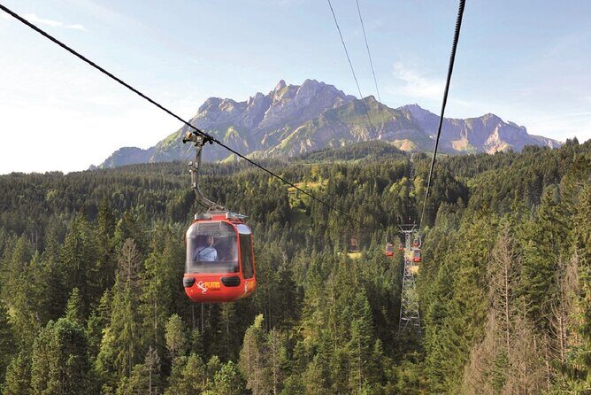 Mt Pilatus and Lucerne Day Trip from Zurich With Lake Cruise - The 48% cogwheel railway descent to Alpnachstad
