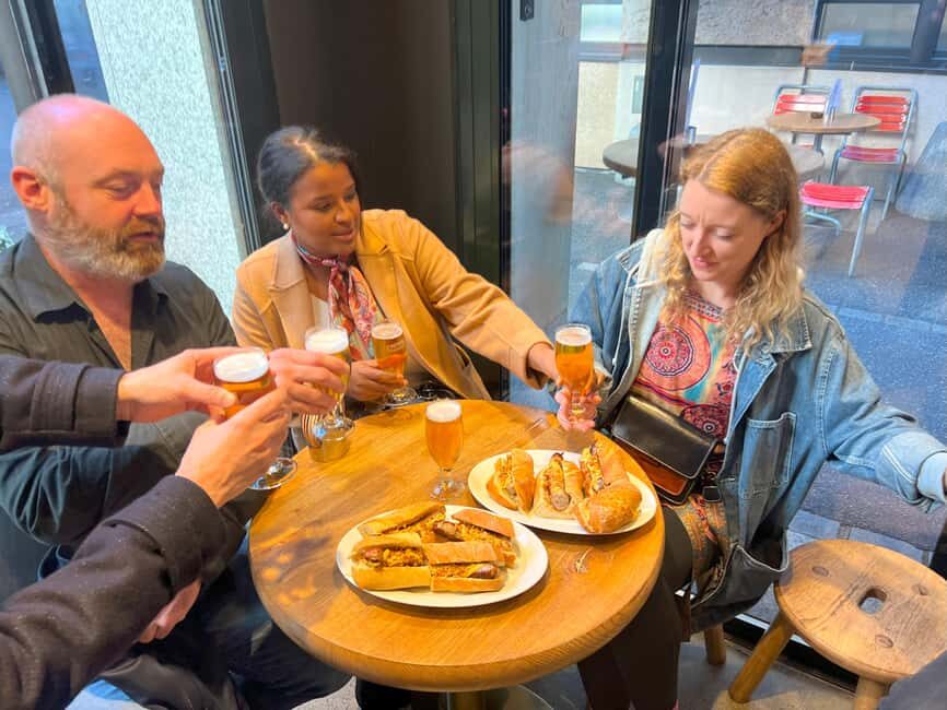 Secret Food Tours in Zurich - Fondue bites dipped in Kirsch liqueur