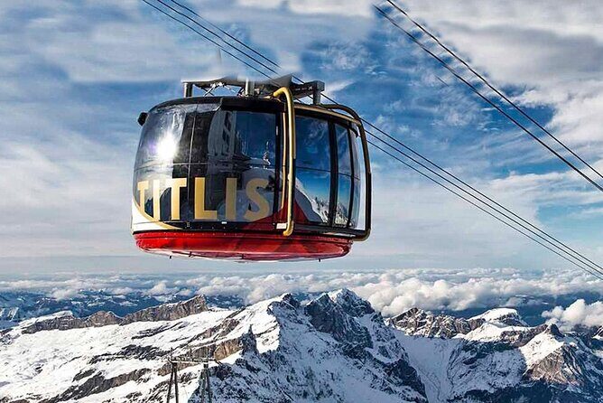 Swiss Alps & Mount Titlis Private Glacier Experience - Mount Titlis: Rotair, Ice Palace, and the Cliff Walk