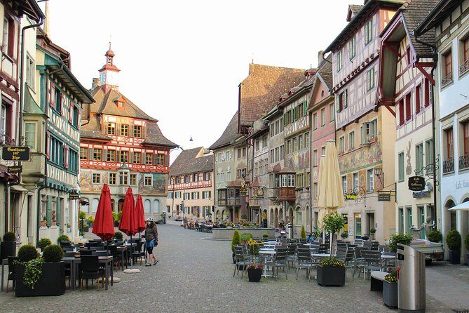 Trip to 4 Countries: Liechtenstein, Austria, Germany, Switzerland - Lindau, Germany: harbor drama with lion details and an easy stroll