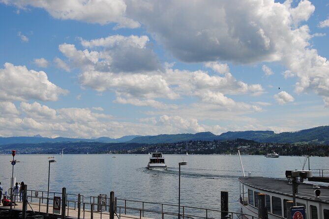 Zurich 360° City Walk Tour Including Hidden Spots - St. Peter’s Church: The Big Clock Dial and Roman Threads