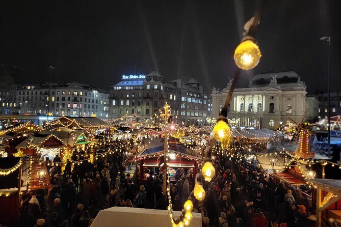 Zurich Christmas Market Tour - Stop 4: Neumarkt Christmas Lights in the Old Town (About 30 Minutes)