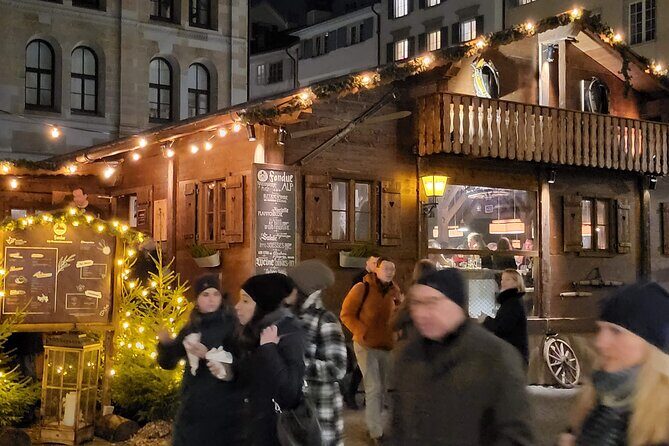 Zurich Christmas Market Tour - Stop 5: Grossmünster Christmas Market and Fondue Chalet