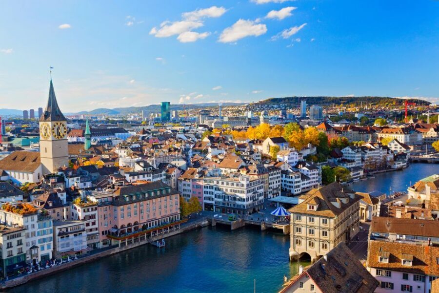 Zurich: Open Top Bus Sightseeing Tour with Optional Cruise - Rietberg Museum, Rotes Schloss, and Belvoir Park: Views Between Landmarks