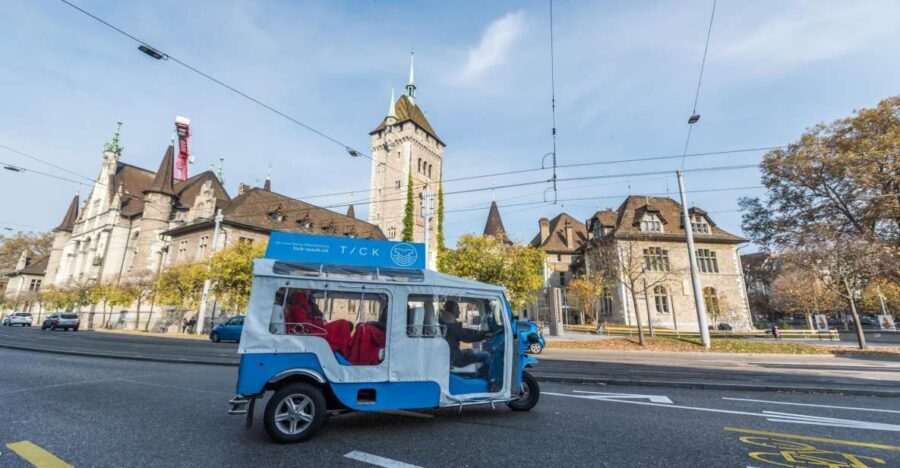 Zurich: Private eTukTuk City Tour - Why an eTukTuk tour fits Zurich so well