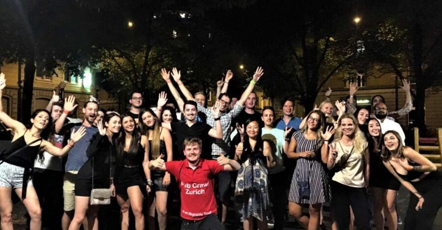 Zurich: Pub Crawl Nightlife Tour with Shots and Snacks - Stop Two: Where the Music and Crowd Can Shift