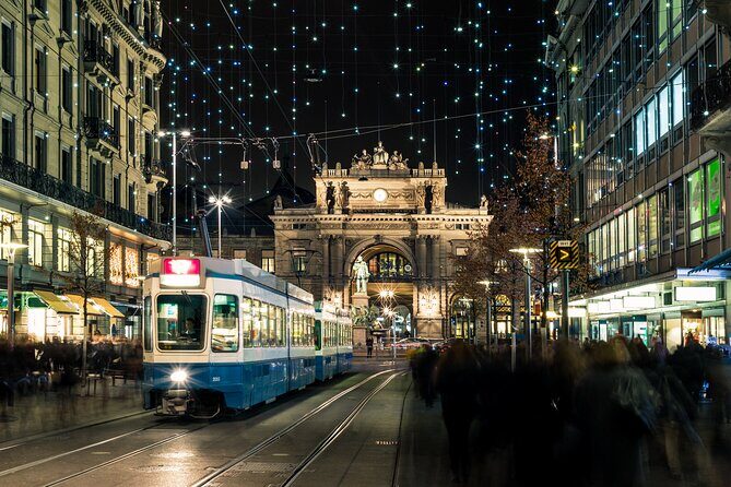 Zurich’s Enchanted Christmas: A Festive Journey - Paradeplatz: Luxury Storefronts and a Prestigious Square