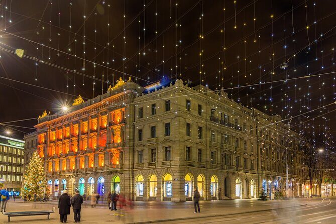 Zurich’s Enchanted Christmas: A Festive Journey - Werdmühleplatz and the Singing Christmas Tree